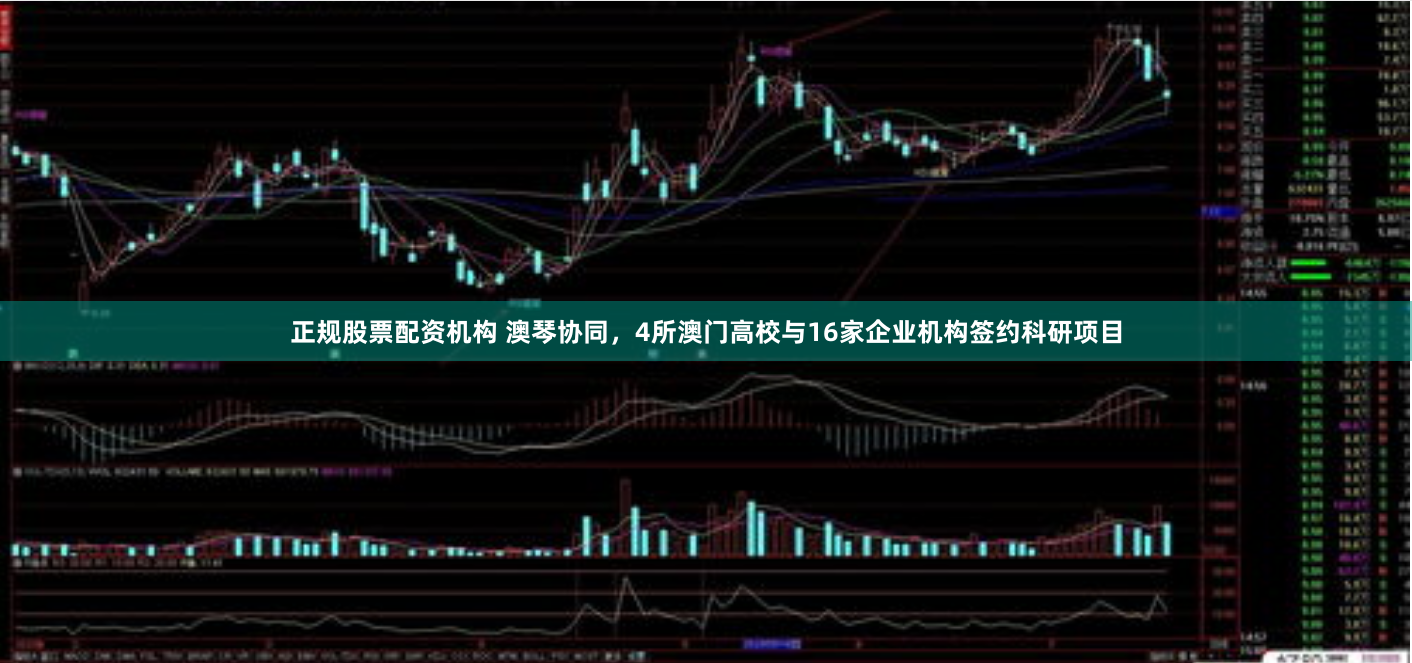 正规股票配资机构 澳琴协同，4所澳门高校与16家企业机构签约科研项目